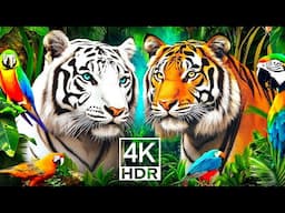 JUNGLE ANIMAL DISCOVERY / 60FPS 4K ULTRA HD #4K #ANIMALS