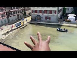 Our Beautiful Swiss village is flooded| Where did all this water come from!!!