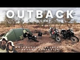 BLOODY FLIES! Devils Marbles, Tennant Creek and an Outback Bush Camp | #59 | Australia by Motorbike