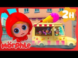 The Great Ice Cream Heist 🍧 | 🔴 Morphle VS Orphle 🟢 | Fun Kids Cartoon