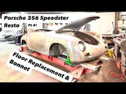 Porsche 356 Speedster Restoration pt 4! Huge Progress on the Rusty Tub!