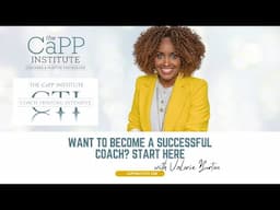 Want to Become a Successful Coach? Watch This! (Live Q&A Replay) with Valorie Burton