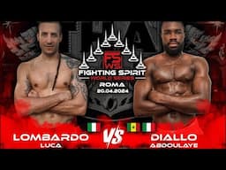 Fighting Spirit 2024 - Match LOMBARDO vs DIALLO