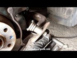 Audi TT MK2 Rear Brake Pads Replacement