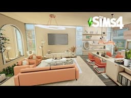 Modern Apartment🤍| 121 Hakim House | Stop Motion Build | The Sims 4 | No CC