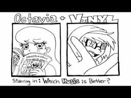 [MLP Comic Dub] OctaScratch: Which Music Is Better (COMEDY/ROMANCE - OCTAVIA/VINYL SCRATCH)