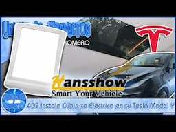 402. ¡Transforma tu Tesla Model Y con una Cubierta Eléctrica para Sombra y un Descuento Exclusivo!