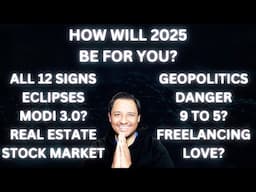 10 Major Predictions for 2025 (All 12 Signs + Geopolitics + Money + Luxury) #2025