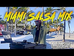 🌊🎶 Super Salsa Vol.8 - 🌴 Miami Mix ☀️ - DJ Marlong Son - 4K Drone - Playa Las Olas