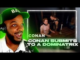 WTF!!! 😱 Conan Submits To A Dominatrix REACTION