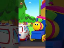 Wheels On The Firetruck #shorts #nurseryrhymes #firetruck #vehicles #carcartoons #ytshorts