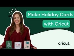 Make Holiday Cards with Cricut