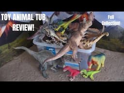 SCHLEICH Toy Animals Toy Dinosaurs Figure COLLECTION TOY REVIEW! Dinosaurs Snakes Bears Wolf Deer!