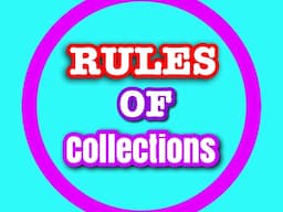 Rules Of Collections Live Stream