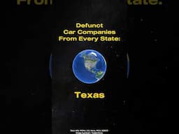 Defunct Car Companies from Texas!