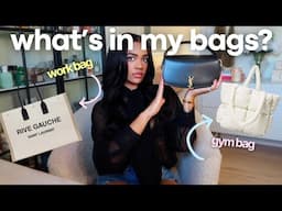 What's in My Bag 2024! *Everyday, Gym, & Work Bag*