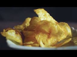 Potato Chips Cinematic B roll - (Davinci Resolve color grade)