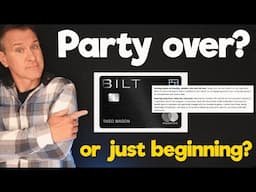 NEWS: Bilt Credit Card Changes (And Additions) Coming - Party over? Or just beginning?