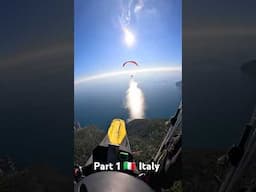 #paragliding #travel incredible scenery in Norma and surprise freestyle session in Milazzo.