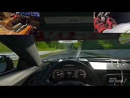 Nasty footwork/shifting in zl1 at Nurburgring, 800hp brz drifting Gt7 vr