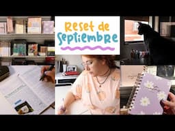 vlog septiembre: ordenando mi vida, nuevo bujo, mucho chill