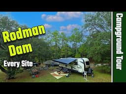 Rodman Dam Campground TOUR - I Show You ALL 64 Sites! Florida State Park