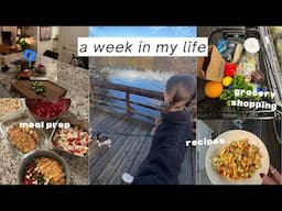 meal prep, protein muffin recipe, new workout routine | week in my life