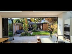 Large Family Garden with Stunning Pergola and Garden Room Office