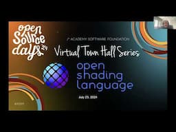 Open Shading Language Virtual Town Hall 2024