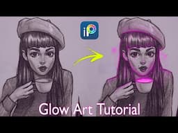 Ibis paint x | How to make Glowing effect in Art | Ibis paint x tutorial for beginners | AR Edits