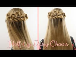 Half Up Daisy Chains | Prom or Formal | BabesInHairland.com