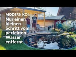 Kathrin und Florians 15.000 Liter Koiteich | Modern Koi Blog #7183