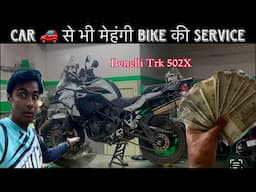 Bike Ka Service Car Ke Service Se Bhi Mehanga | Benelli Trk 502 X 5th Service Cost