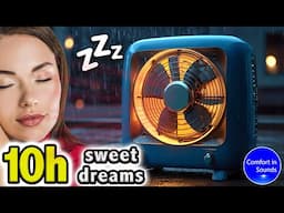 Rain Noise & Relaxing Heater Sound | Fall Asleep Deeply with THIS White Noise, Reduces Anxiety