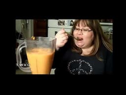 Making a Mango Smoothie