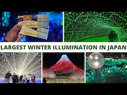 [Nabana No Sato] Largest Winter Illumination In Japan! - 2025 Winter Illumination| なばなの里イルミネーション