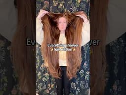 An everything hair shower 💙💙 #haircare #longhair