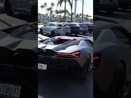 Lamborghini Revuelto at Lamborghini MIAMI