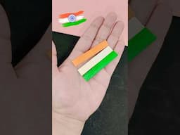 Republic day craft ❤️🇮🇳 republic day badge making easy #shorts