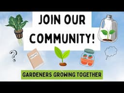 Curious About My New Gardening Community??🌱 Come Take A Peek! 👀