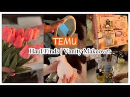 TEMU HAUL/FINDS | Vanity Makeover in budget | Temu in Paksitan