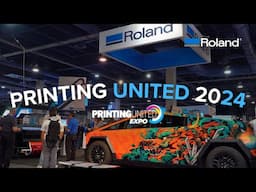 Roland DGA Showcases UV Flatbed, Latex, and Desktop Printing Technology at Printing United 2024