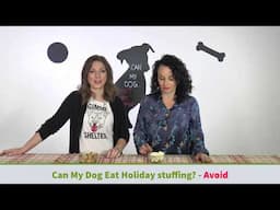 Can My Dog Show...?  Can My Dog Eat Holiday Stuffing - Is holiday stuffing safe for my dog?