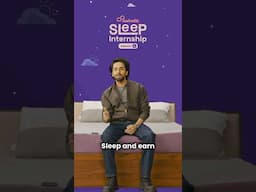 Sleep deep for 2 months & earn up to ₹10 Lakh!!