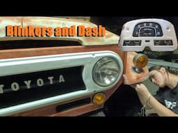 40 series Dash rebuild and NEW blinkers - FJ45 1965 Landcruiser