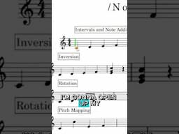 How to Add Intervals to Your Notes in Dorico #shorts