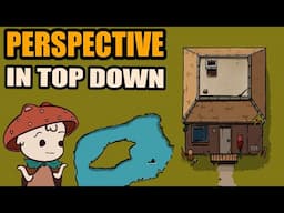 Perspective in Top down game art 2d