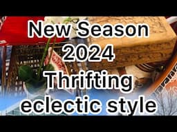 Thrifting Eclectic Style 2024