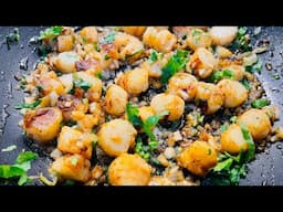 Scallops taste so flavourful and yummy this way | seafood