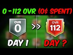 THE BEST BEGINNING EVER - 0 to 112 OVR with 0$ SPENT | Beating FC Mobile [Ep1]